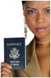 Passport photo, New York